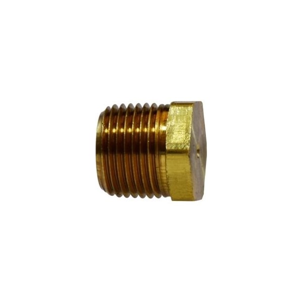 Midland Industries 1 BRASS SOLID HEX PLUG 28206S - main
